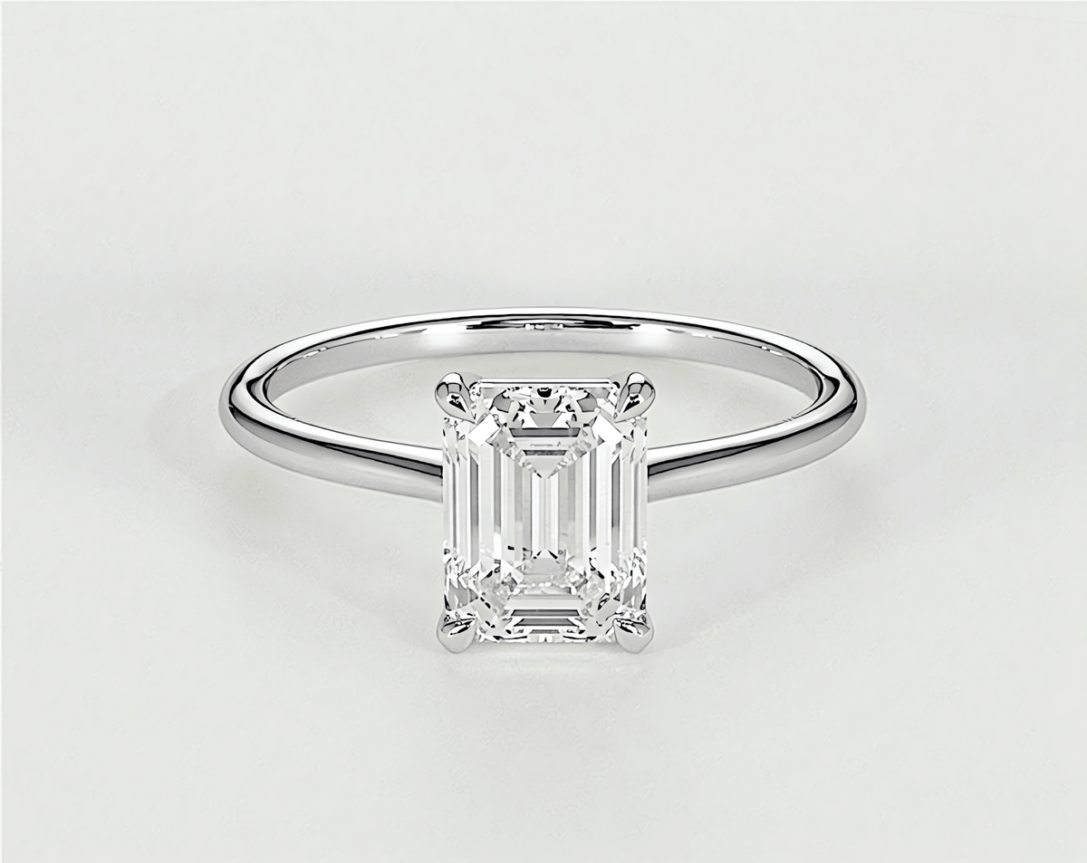 Samantha - Emerald - Engagement Rings - Ramzi & Co.®