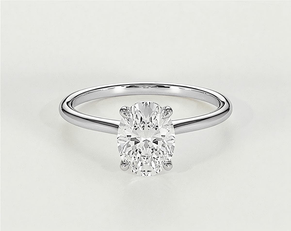 Samantha - Oval - Engagement Rings - Ramzi & Co.®