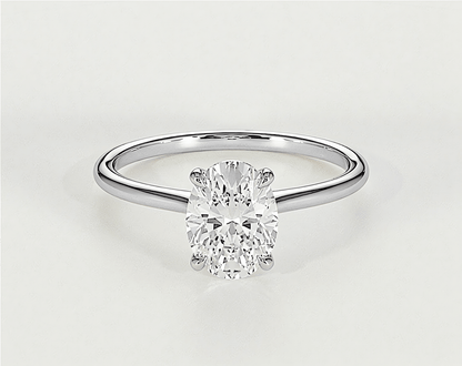 Samantha - Oval - Engagement Rings - Ramzi & Co.®