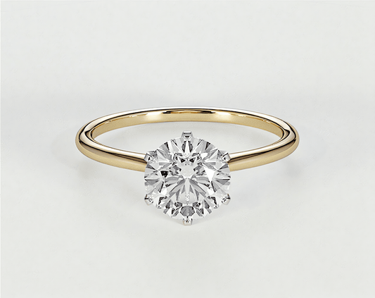 Samantha - Round - Engagement Rings - Ramzi & Co.®