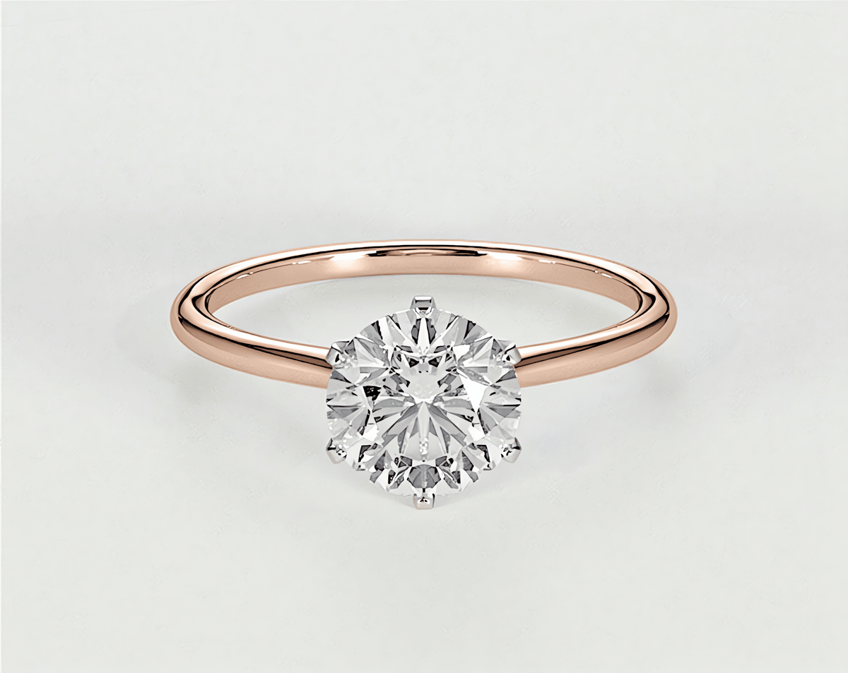 Samantha - Round - Engagement Rings - Ramzi & Co.®