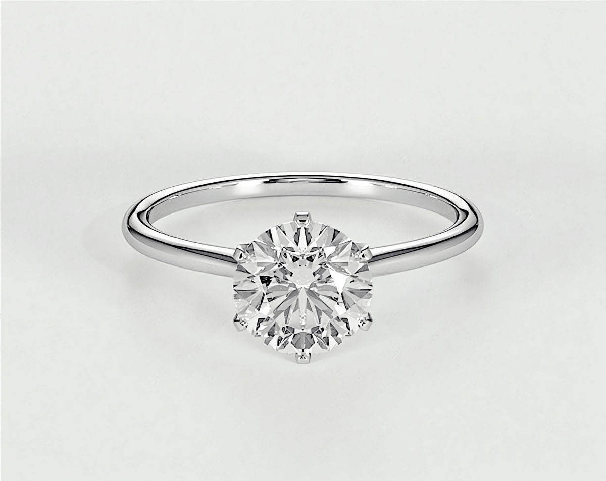 Samantha - Round - Engagement Rings - Ramzi & Co.®