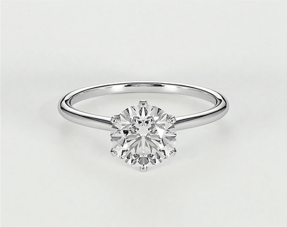 Samantha - Round - Engagement Rings - Ramzi & Co.®