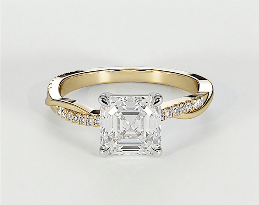 Scarlett - Asscher - Engagement Rings - Ramzi & Co.®