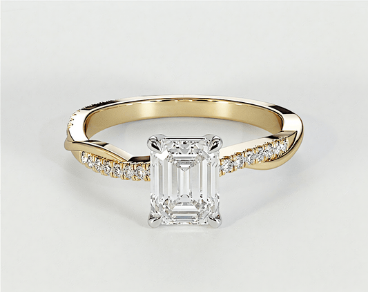 Scarlett - Emerald - Engagement Rings - Ramzi & Co.®