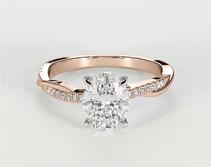 Scarlett - Oval - Engagement Rings - Ramzi & Co.®