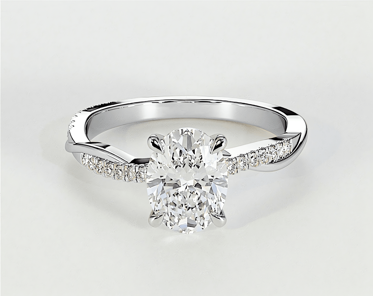 Scarlett - Oval - Engagement Rings - Ramzi & Co.®