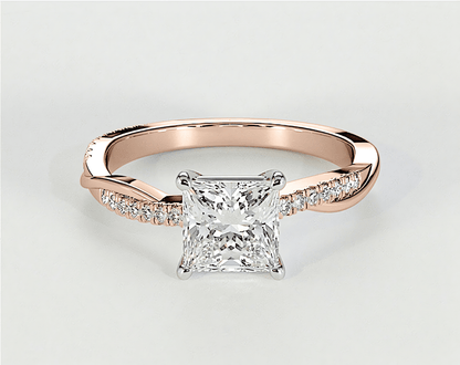 Scarlett - Princess - Engagement Rings - Ramzi & Co.®