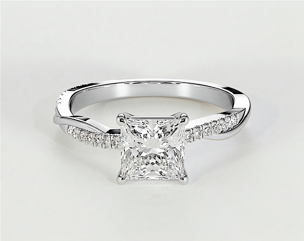 Scarlett - Princess - Engagement Rings - Ramzi & Co.®