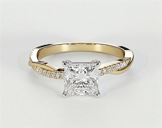 Scarlett - Princess - Engagement Rings - Ramzi & Co.®