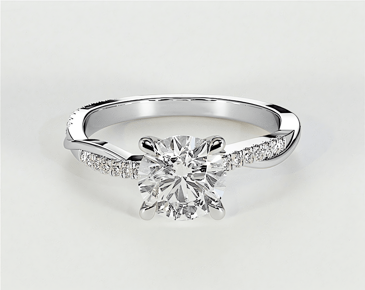 Scarlett - Round - Engagement Rings - Ramzi & Co.®
