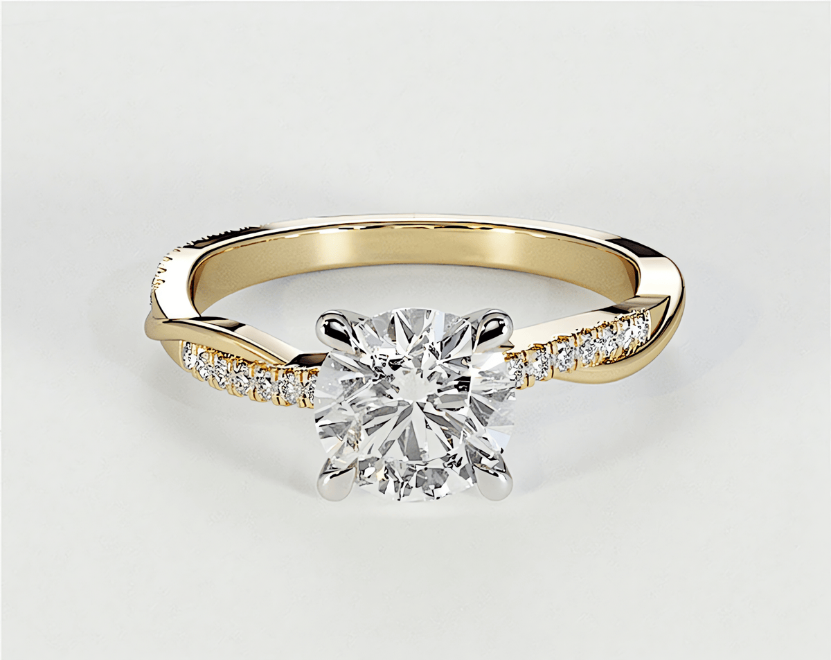 Scarlett - Round - Engagement Rings - Ramzi & Co.®