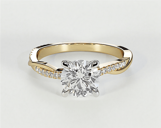 Scarlett - Round - Engagement Rings - Ramzi & Co.®