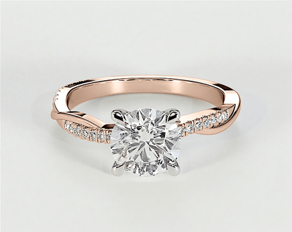 Scarlett - Round - Engagement Rings - Ramzi & Co.®