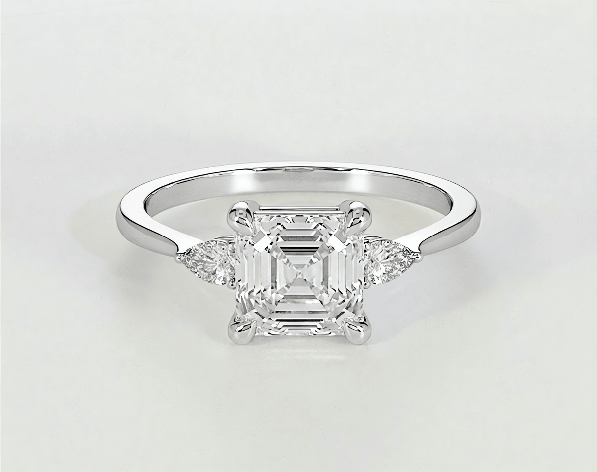 Serena - Asscher - Engagement Rings - Ramzi & Co.®