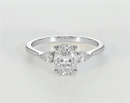 Serena - Oval - Engagement Rings - Ramzi & Co.®