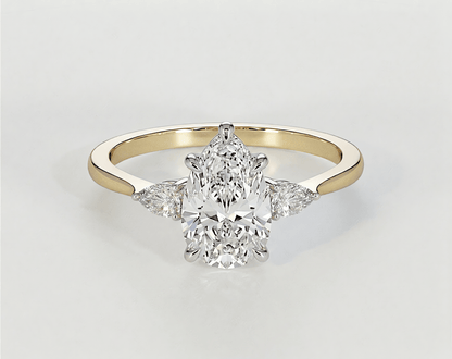 Serena - Pear - Engagement Rings - Ramzi & Co.®