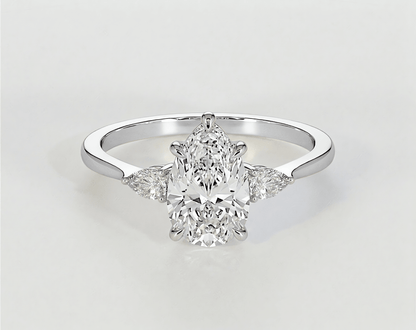 Serena - Pear - Engagement Rings - Ramzi & Co.®