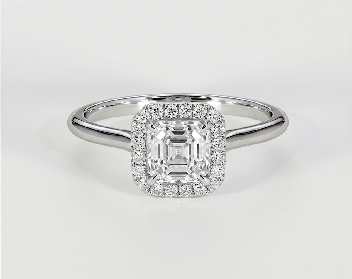 Shelley - Asscher - Engagement Rings - Ramzi & Co.®