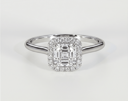 Shelley - Asscher - Engagement Rings - Ramzi & Co.®
