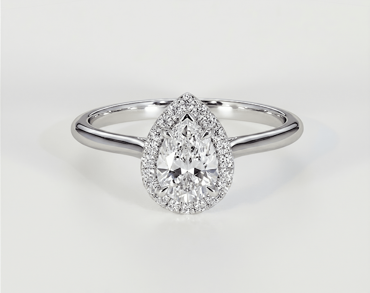 Shelley - Pear - Engagement Rings - Ramzi & Co.®