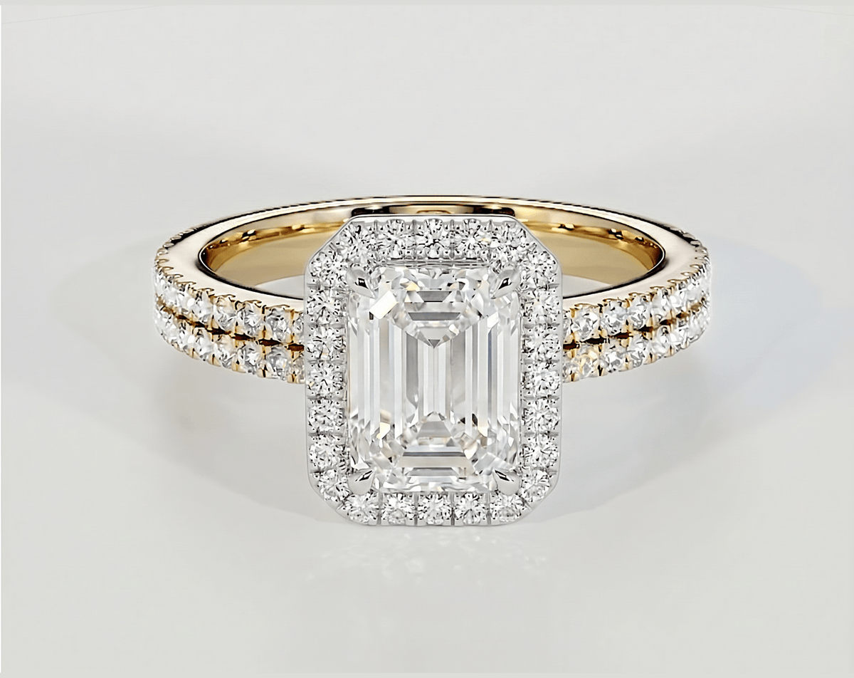 Shifana - Emerald - Engagement Rings - Ramzi & Co.®