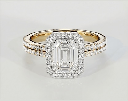 Shifana - Emerald - Engagement Rings - Ramzi & Co.®