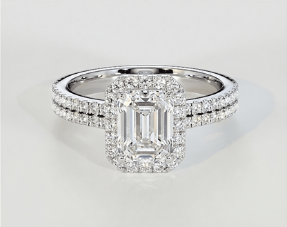 Shifana - Emerald - Engagement Rings - Ramzi & Co.®