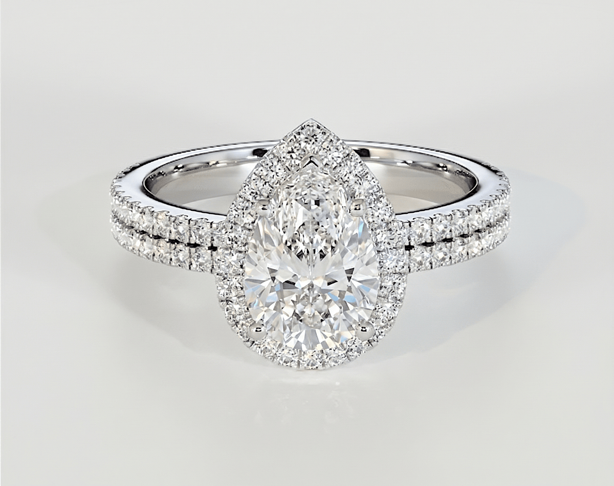 Shifana - Pear - Engagement Rings - Ramzi & Co.®