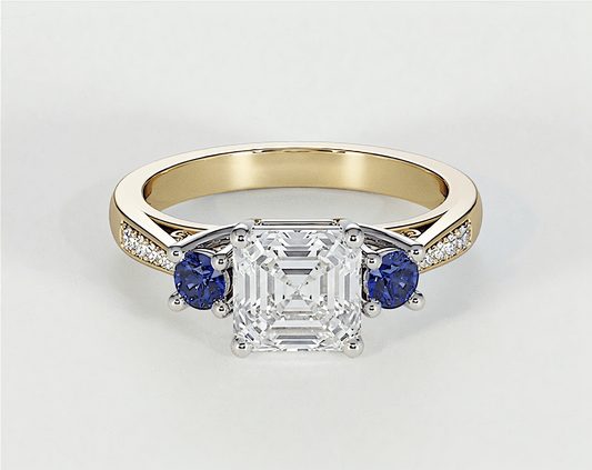 Sienna - Asscher - Engagement Rings - Ramzi & Co.®