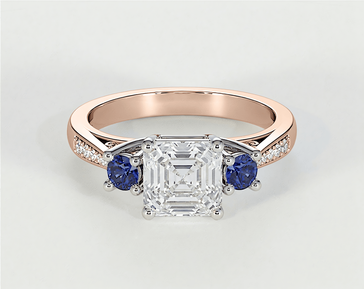 Sienna - Asscher - Engagement Rings - Ramzi & Co.®