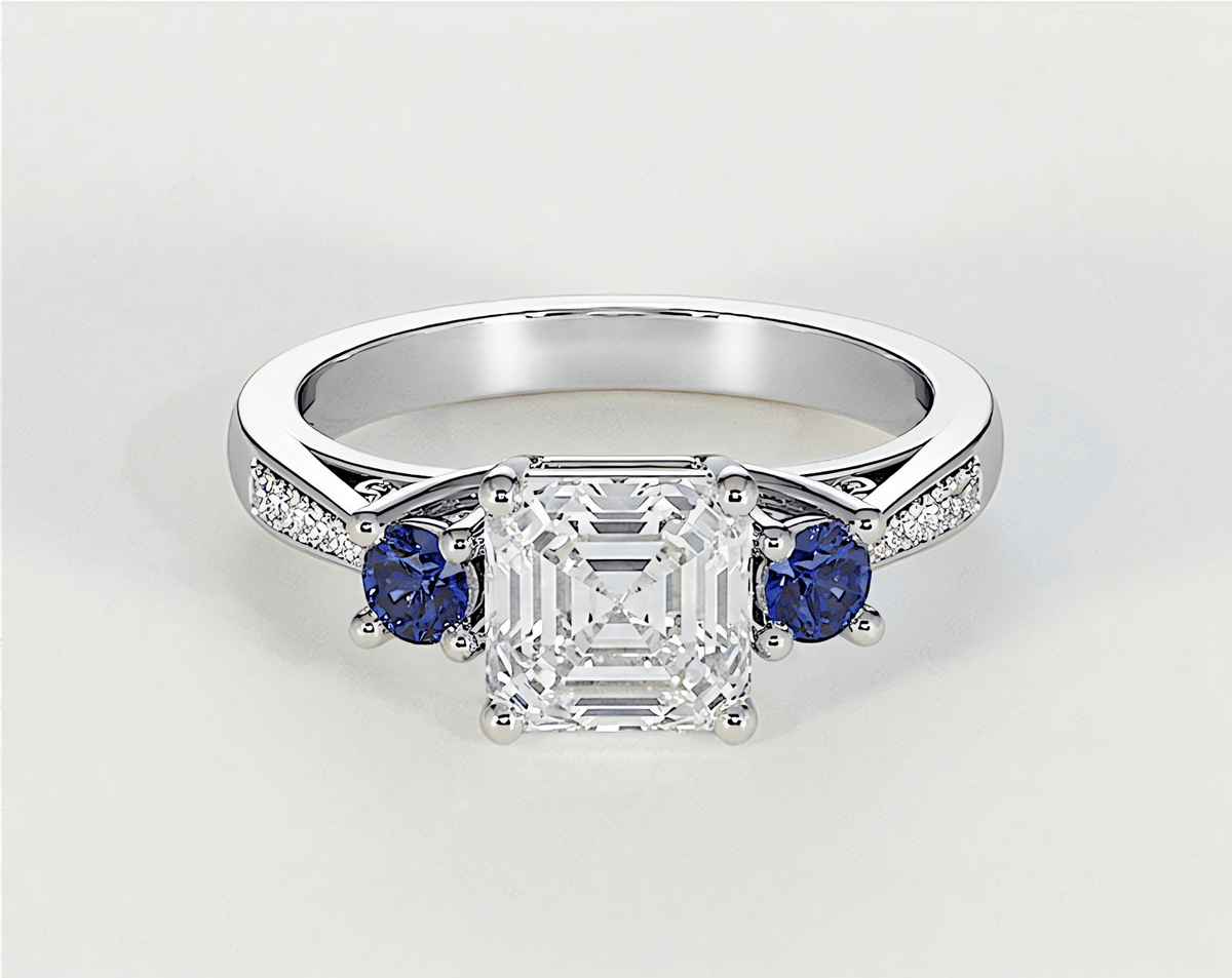 Sienna - Asscher - Engagement Rings - Ramzi & Co.®