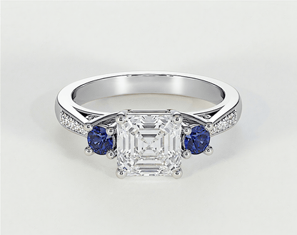 Sienna - Asscher - Engagement Rings - Ramzi & Co.®