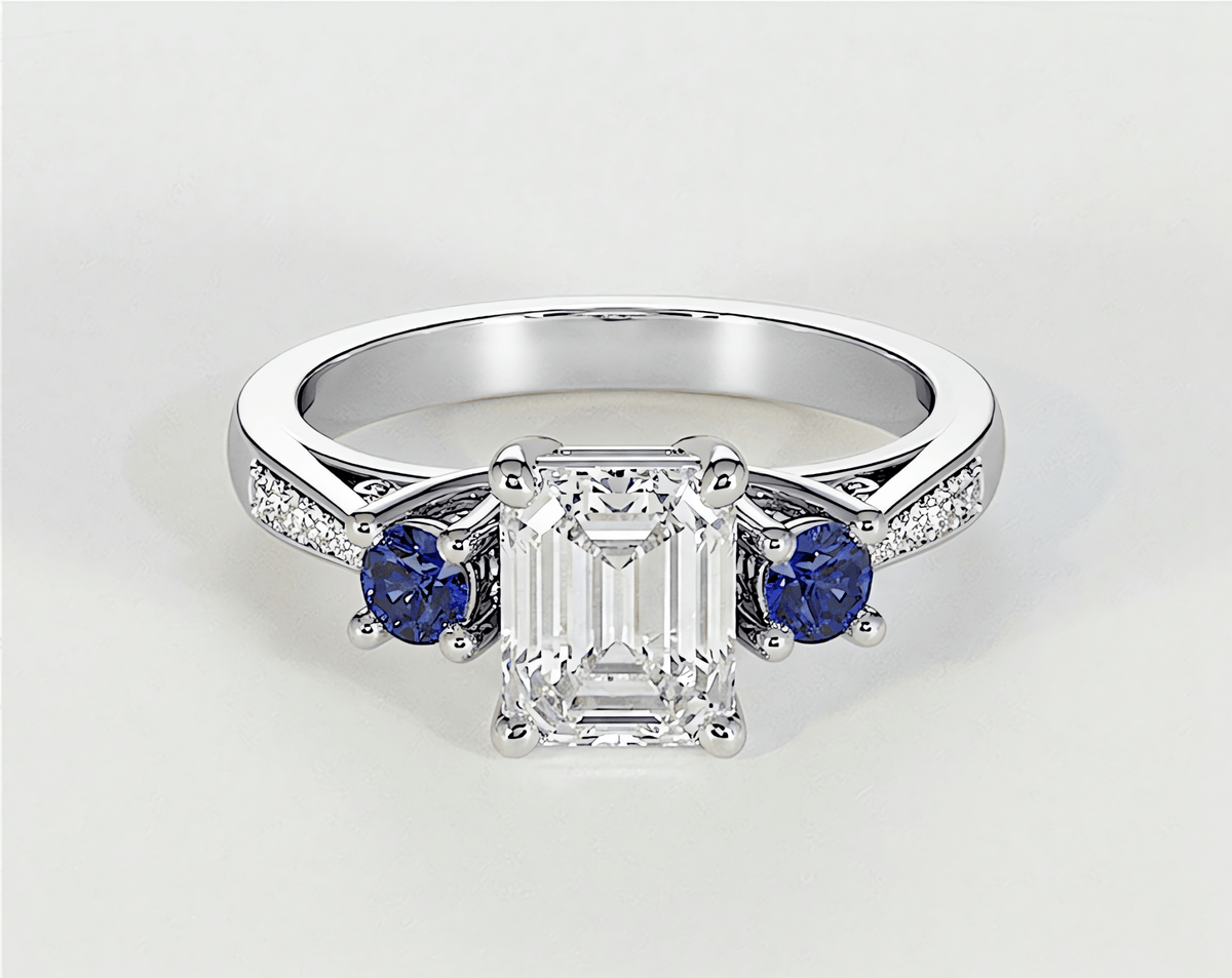Sienna - Emerald - Engagement Rings - Ramzi & Co.®