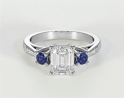 Sienna - Emerald - Engagement Rings - Ramzi & Co.®