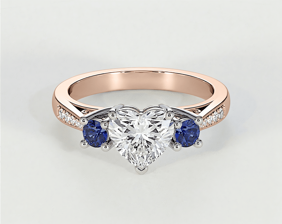Sienna - Heart - Engagement Rings - Ramzi & Co.®