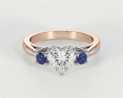 Sienna - Heart - Engagement Rings - Ramzi & Co.®