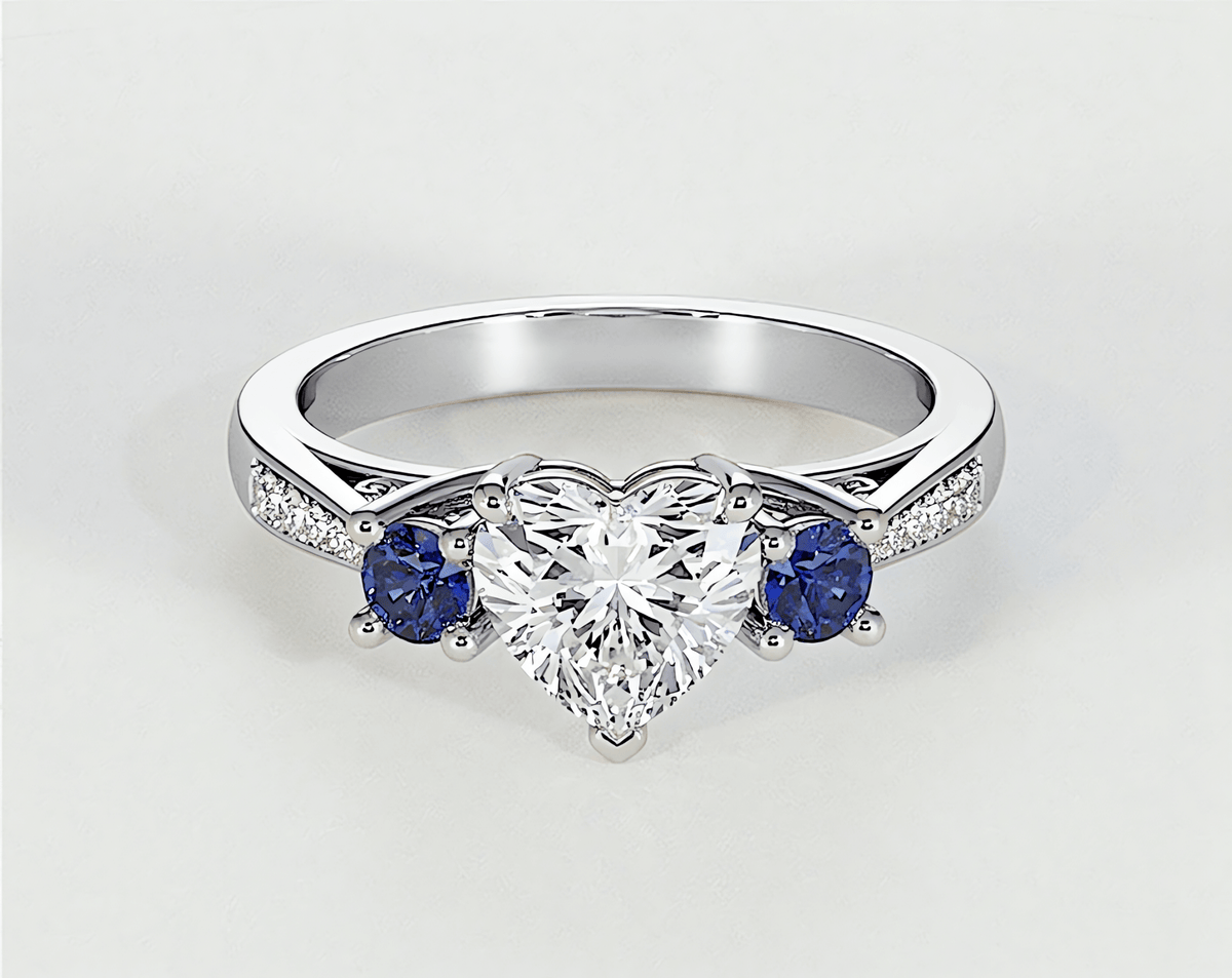 Sienna - Heart - Engagement Rings - Ramzi & Co.®