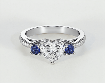 Sienna - Heart - Engagement Rings - Ramzi & Co.®