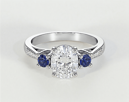 Sienna - Oval - Engagement Rings - Ramzi & Co.®