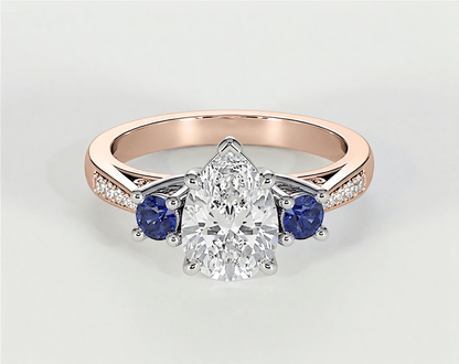 Sienna - Pear - Engagement Rings - Ramzi & Co.®