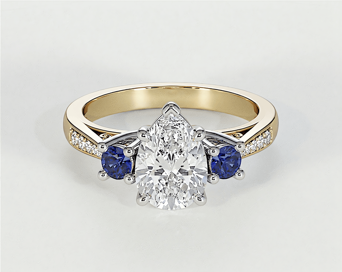 Sienna - Pear - Engagement Rings - Ramzi & Co.®
