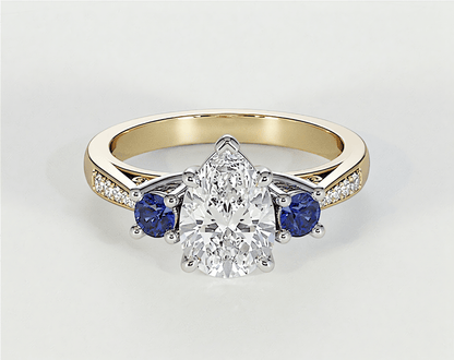 Sienna - Pear - Engagement Rings - Ramzi & Co.®