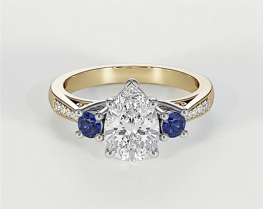 Sienna - Pear - Engagement Rings - Ramzi & Co.®