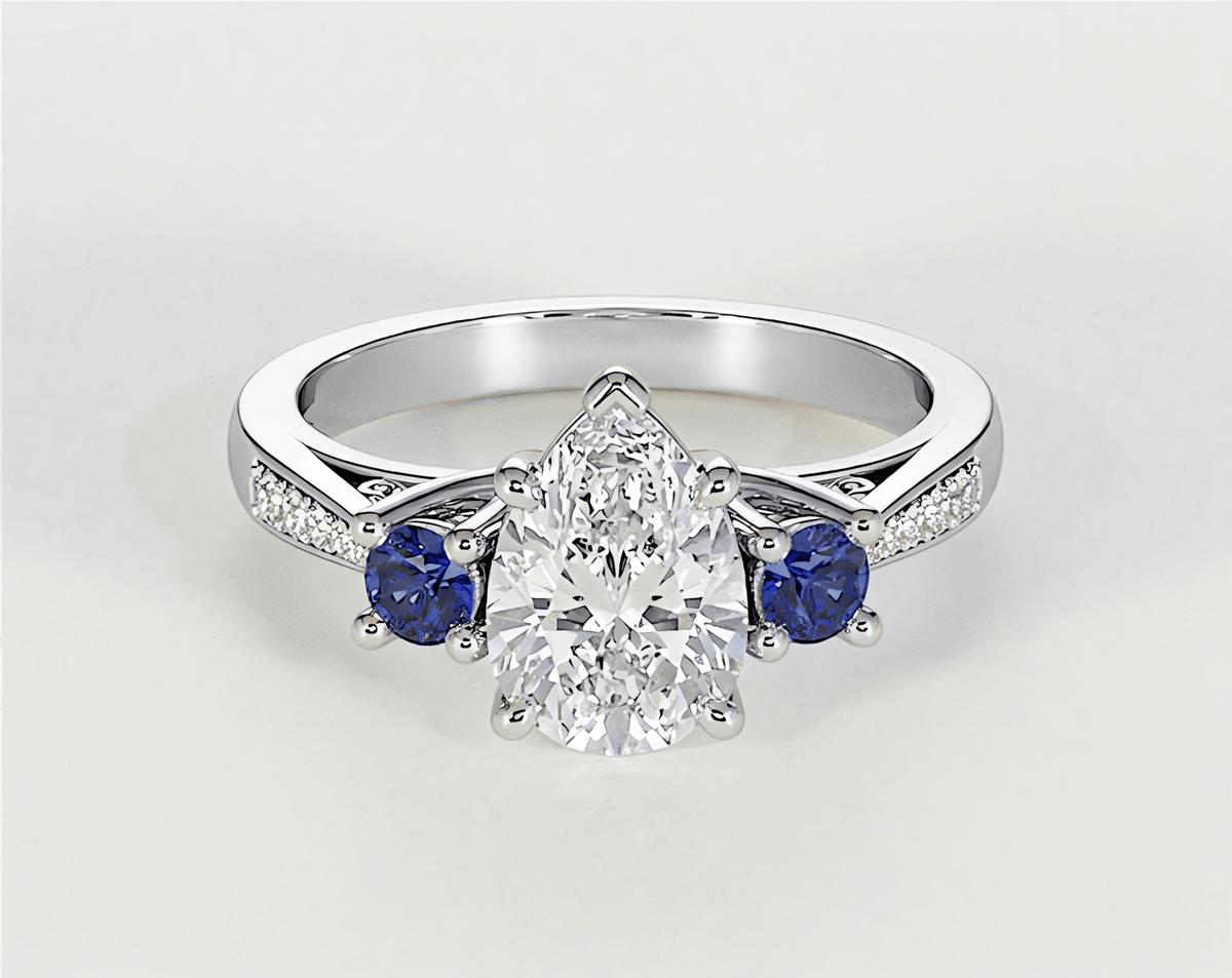 Sienna - Pear - Engagement Rings - Ramzi & Co.®