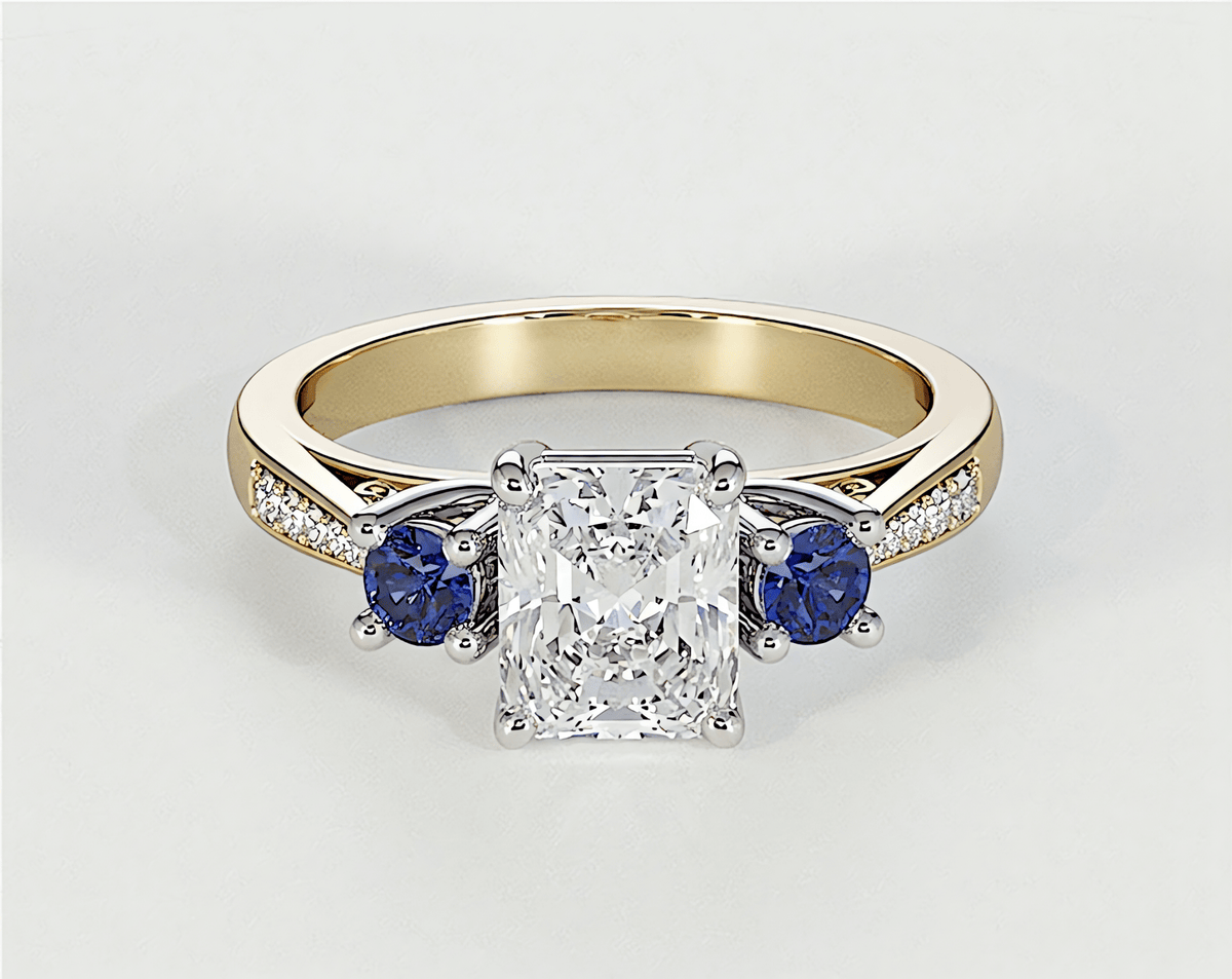 Sienna - Radiant - Engagement Rings - Ramzi & Co.®