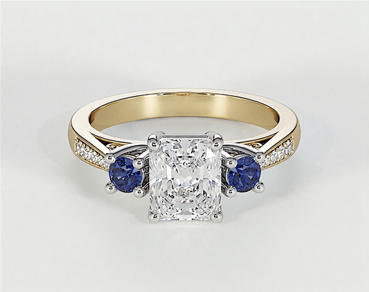 Sienna - Radiant - Engagement Rings - Ramzi & Co.®