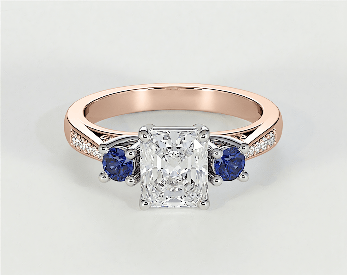 Sienna - Radiant - Engagement Rings - Ramzi & Co.®