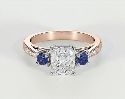 Sienna - Radiant - Engagement Rings - Ramzi & Co.®