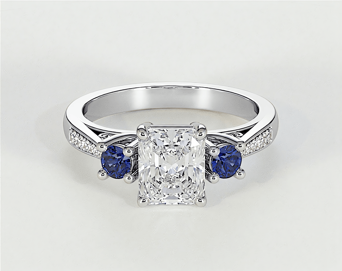 Sienna - Radiant - Engagement Rings - Ramzi & Co.®